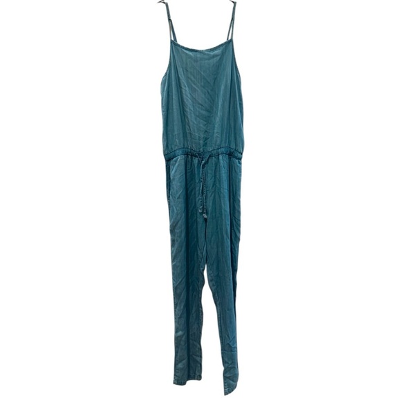 Ci Sono by Cavalini Ci Sono Women's Jumpsuit Chambray Size Large - Picture 1 of 3